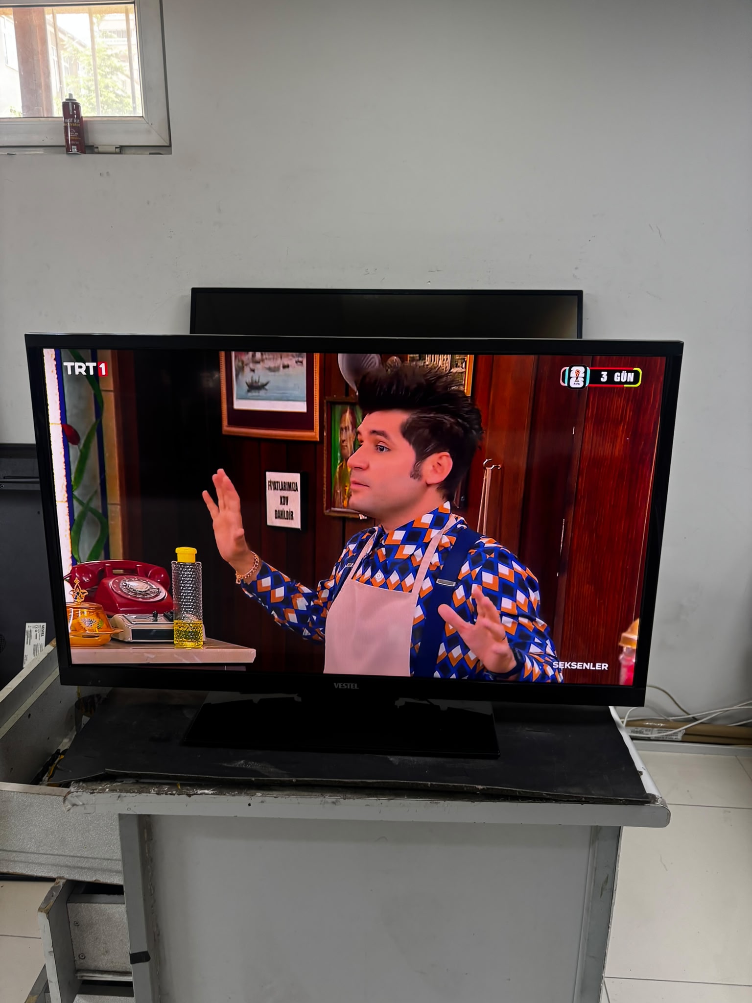 Vestel TV ekran kararması tamir sonrası Kayseri