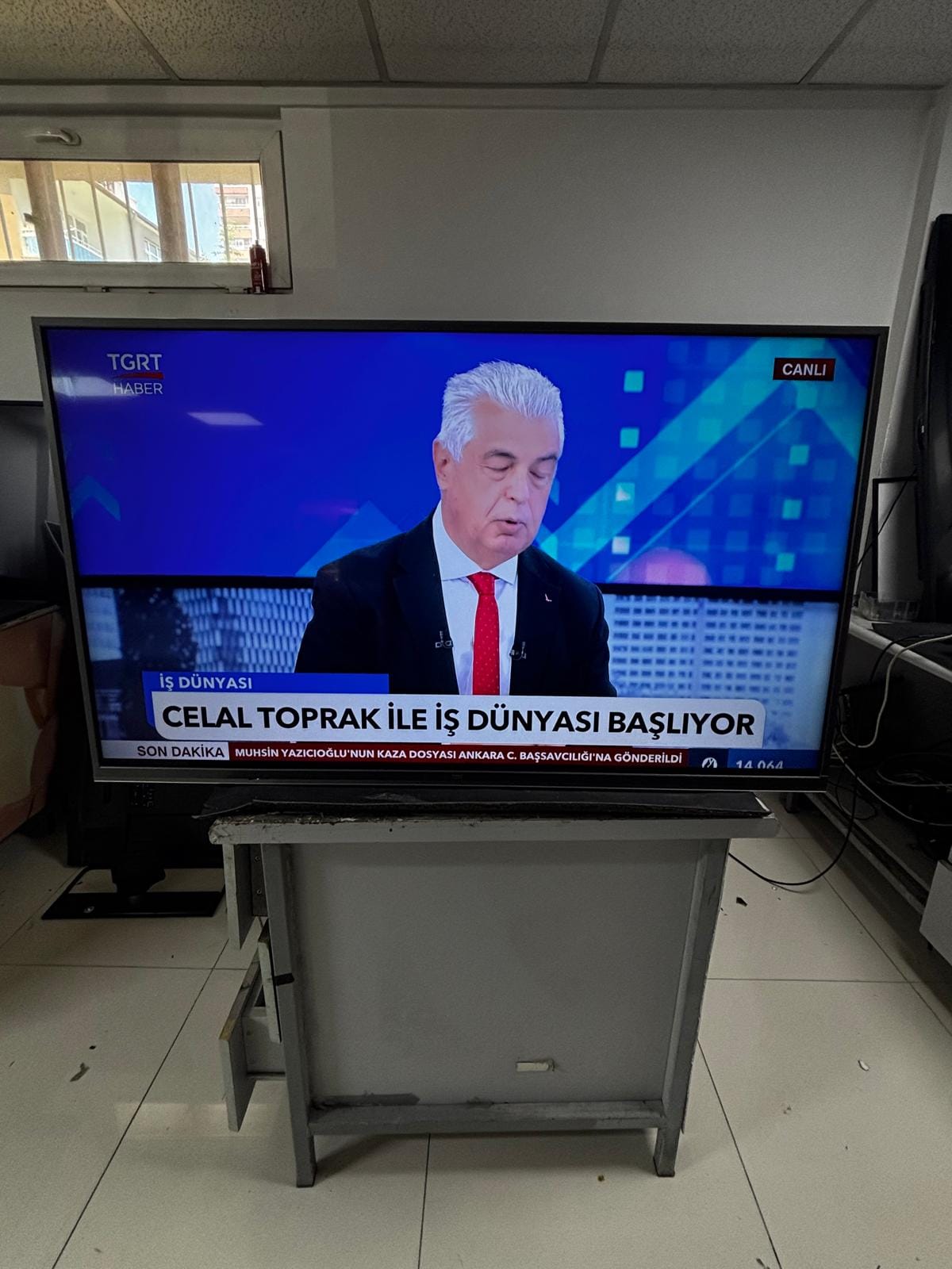 TV mavi ekran tamiri sonrası görüntü
